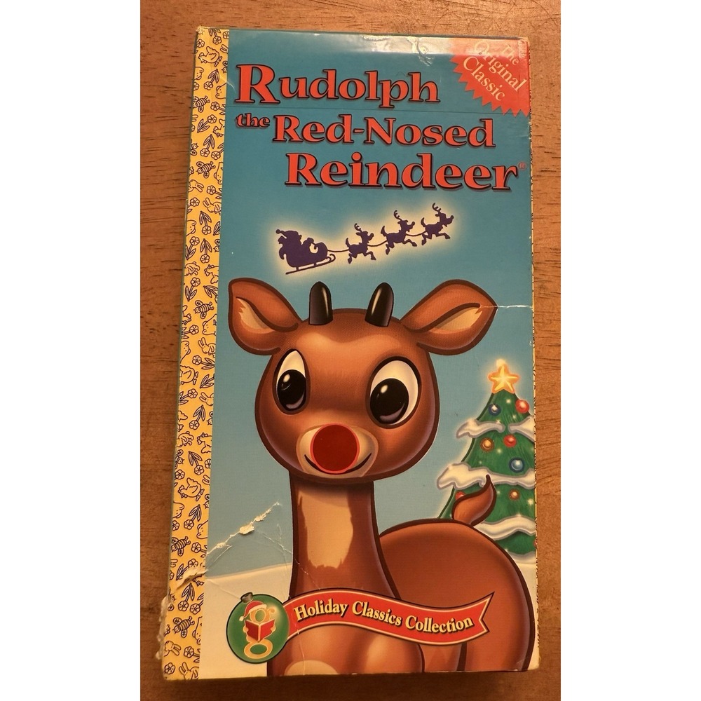 Rudolph The Red-Nosed Reindeer (VHS, 1992)- 1964 Holiday Classic‎ Burl Ives